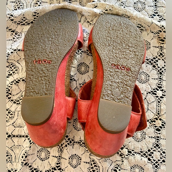 🔥Taos Carousel Open Toe Leather Wedge Sandals🔥 - Picture 10 of 12